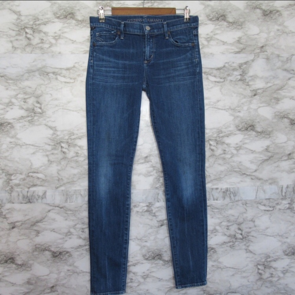 EUC Citizens of humanity low rise skinny jeans